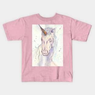 Watercolor Unicorn Kids T-Shirt